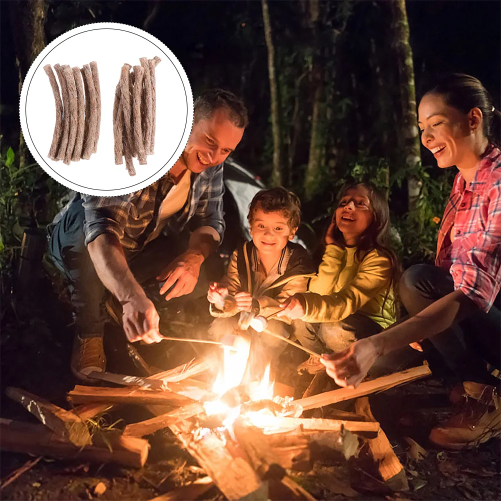 Kindling Rope Wick Cord Пеший туризм Пожарный стартер Кемпинг Зажигалка для выживания