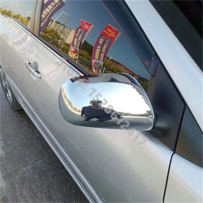 

car accessories ABS Chrome Rearview mirror Decoration /Rearview mirror cover Trim for Toyota Corolla 2008-2013 Car styling