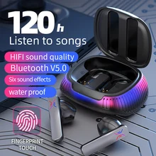 B18 Bluetooth headset TWS wireless headset Hall flash light low-latency gaming headset