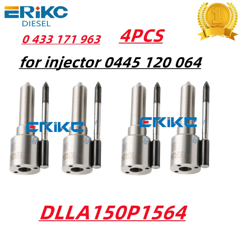 4 шт. 0 433 171 963 топливная масляная Форсунка DLLA150P1564 дизельная Автомобильная DLLA 150 P 1564