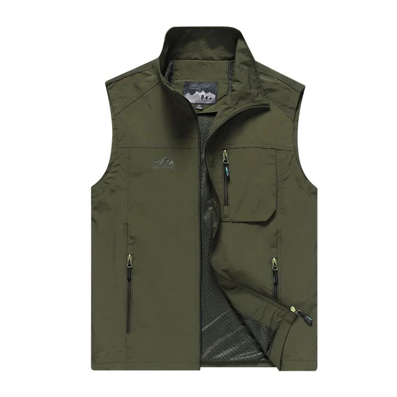 

Vest spring and autumn men's casual outdoor multi-pocket fishing photography vest