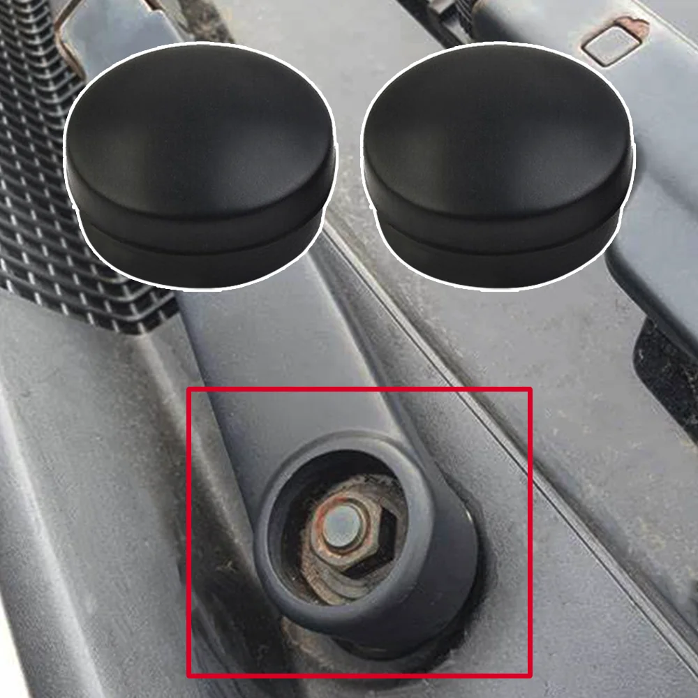 2x для Kia Cerato Carens Forte Mohave Optima Picanto Rio Sorento, переднее лобовое стекло, щетка стеклоочистителя, гайка, крышка 983804 H050