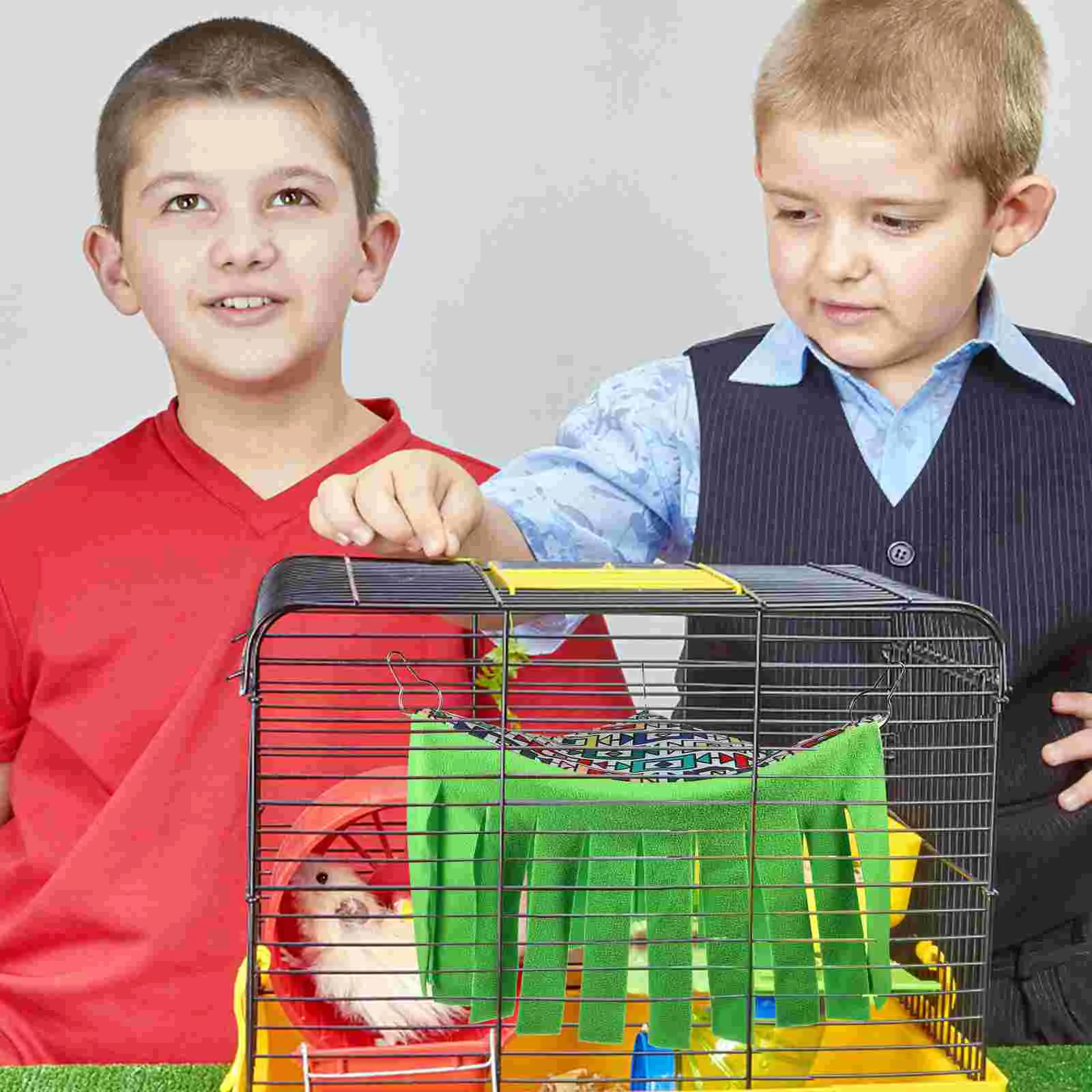 

Pet Hamster Tent Hideaway Small Hideout Corner Cage Sleeping Guinea House Hedgehog Hammock Bed