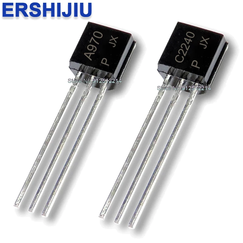 

100 шт., 100% новый набор микросхем 2SA970 2SC2240 TO92 (50 шт. * A970 + 50 шт. * C2240 ) TO-92