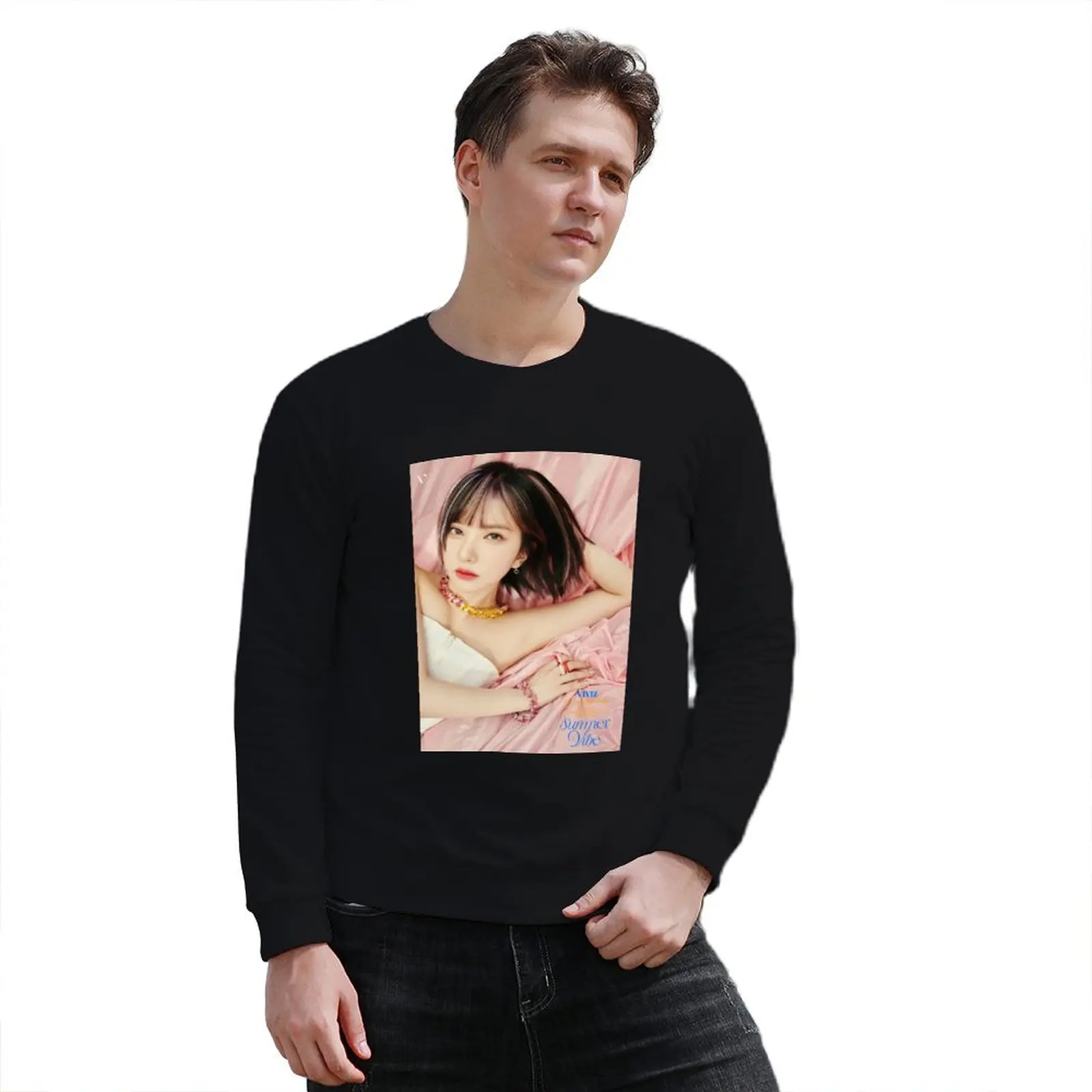 EUNHA (VIVIZ)-LATO VIBE пуловер с капюшоном уличная мужская одежда в стиле аниме корейская