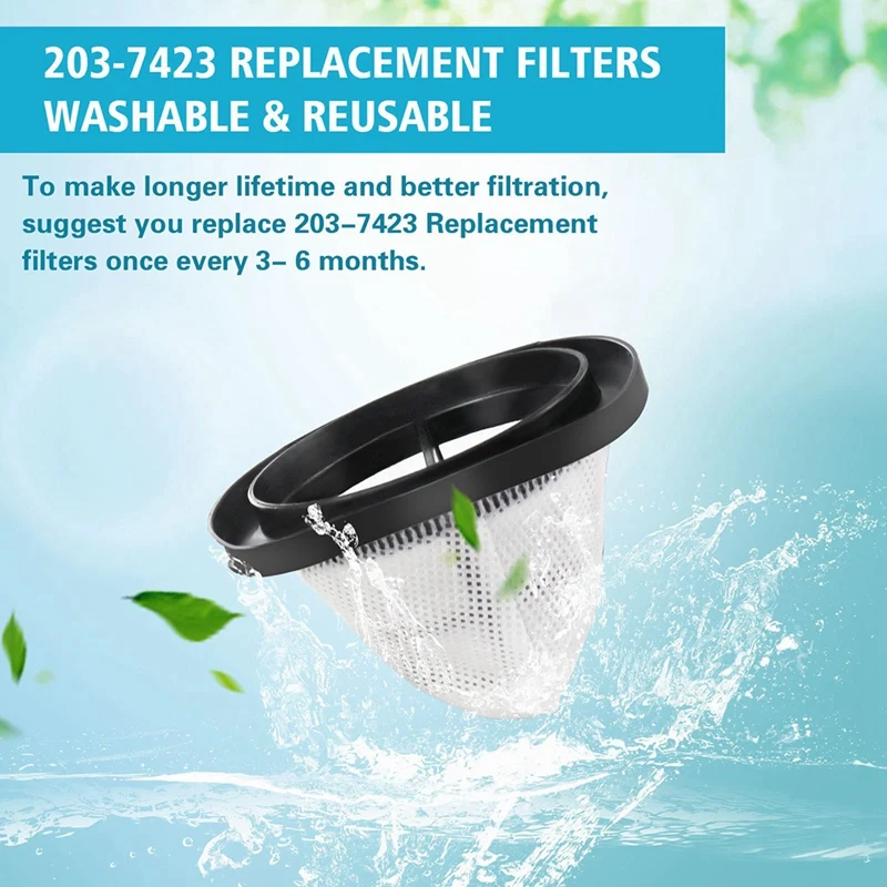 4-х деталей 2037423 Для вакуумных фильтров Bissell 3-в-1 для легкого пылесоса серии 38B1 38B1L