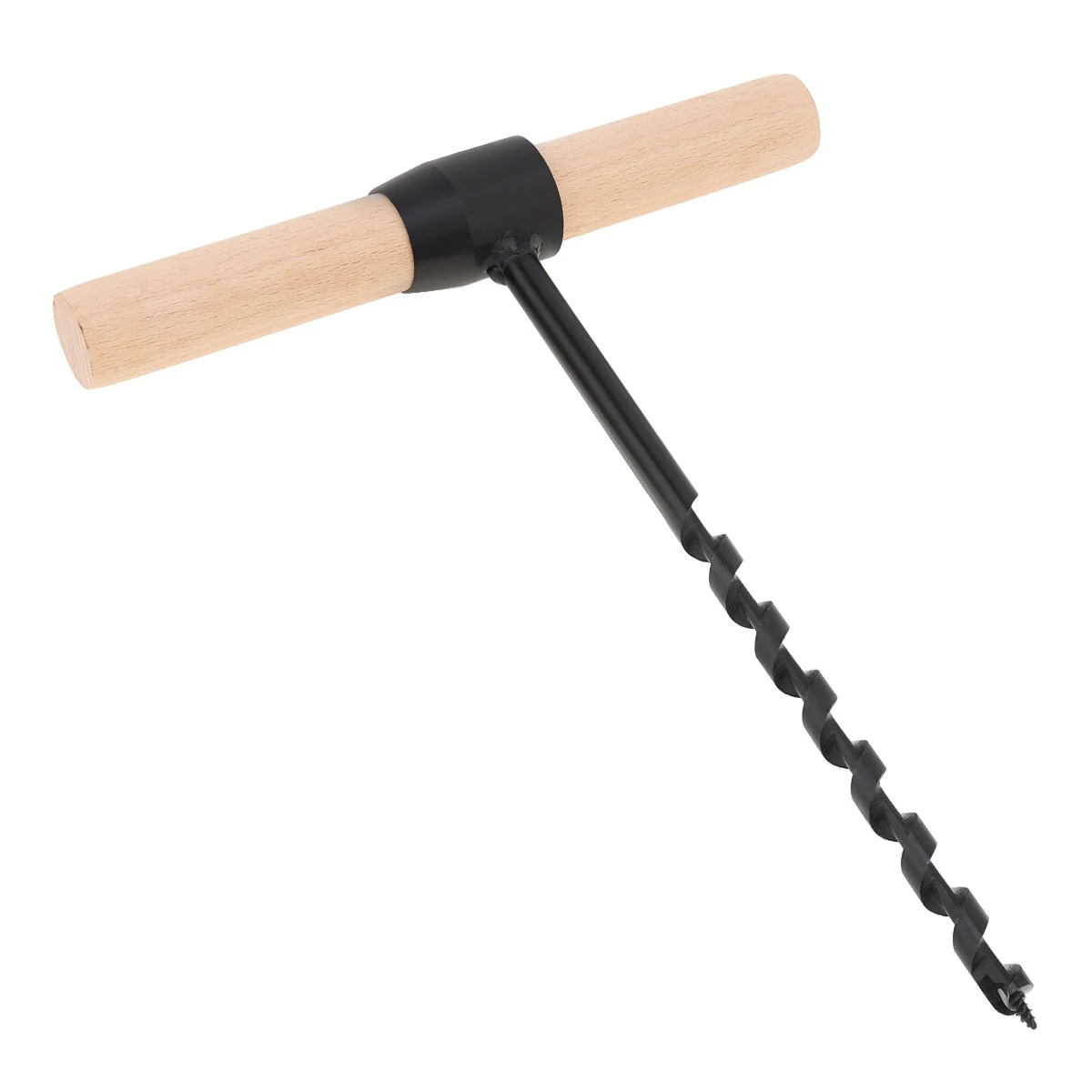 

10 мм многофункциональное ручное сверло для выживания сверло для деревообработки сверло для отверстий с деревянной рукояткой ручной шнек, ручное сверло для древесного шнека