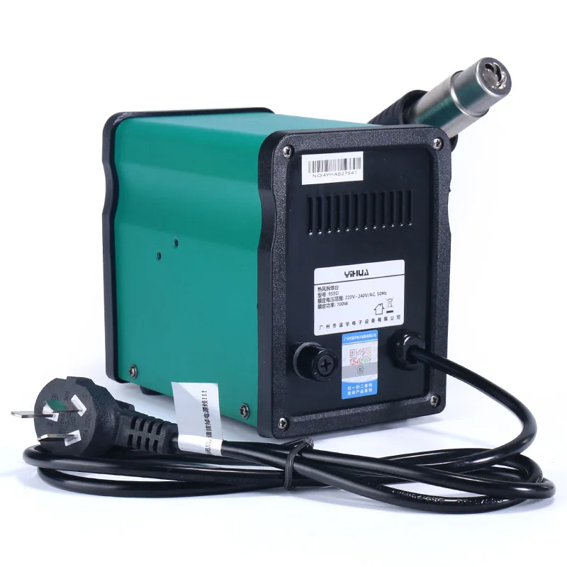 Паяльная станция YIHUA 959D SMD с паяльником пистолет горячего воздуха 220 В для