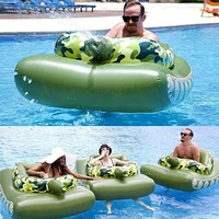 baby inflatable pool floats big tank with water sprayer swimming ring pvc water toys for kids summer party