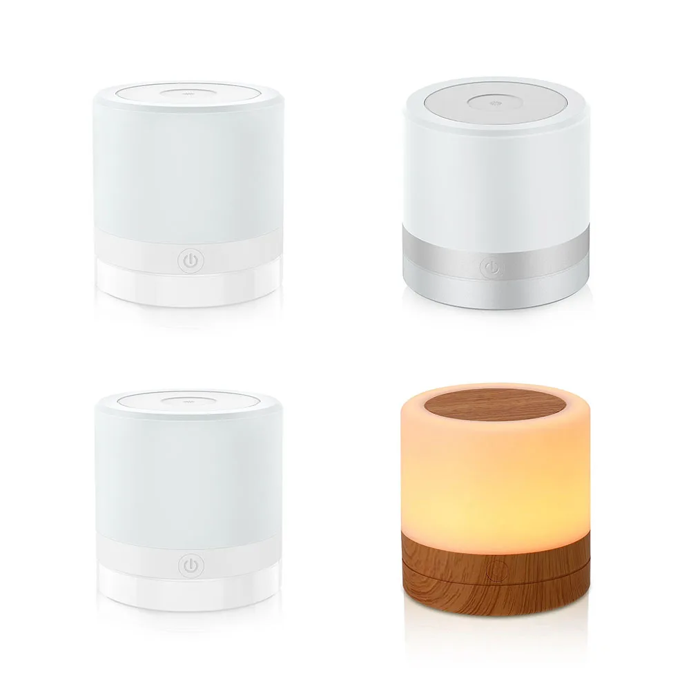 

7 Color Changing Table Lamp USB Rechargeable Touch Dimmable Night Lights for Living Room Bedroom Bedside Decoration Home