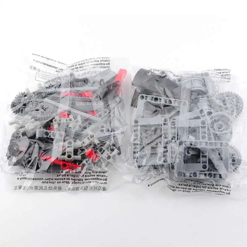 Фото 853 детали строительных блоков MOC для набора EV3 45560 Mindstorms Core Set, DIY-конструктор для обучения робототехнике №5