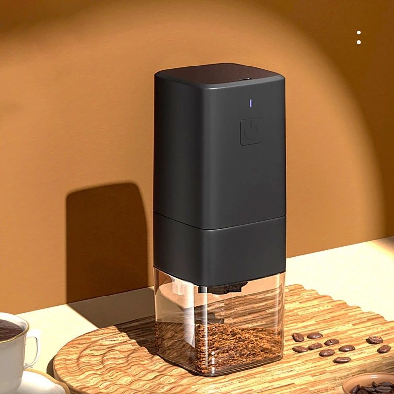 

Coffee Grinder -Small Electric Coffee Bean Grinder -Conical Burr Grinder for Travel Camping Single Serve Automatic Grinder