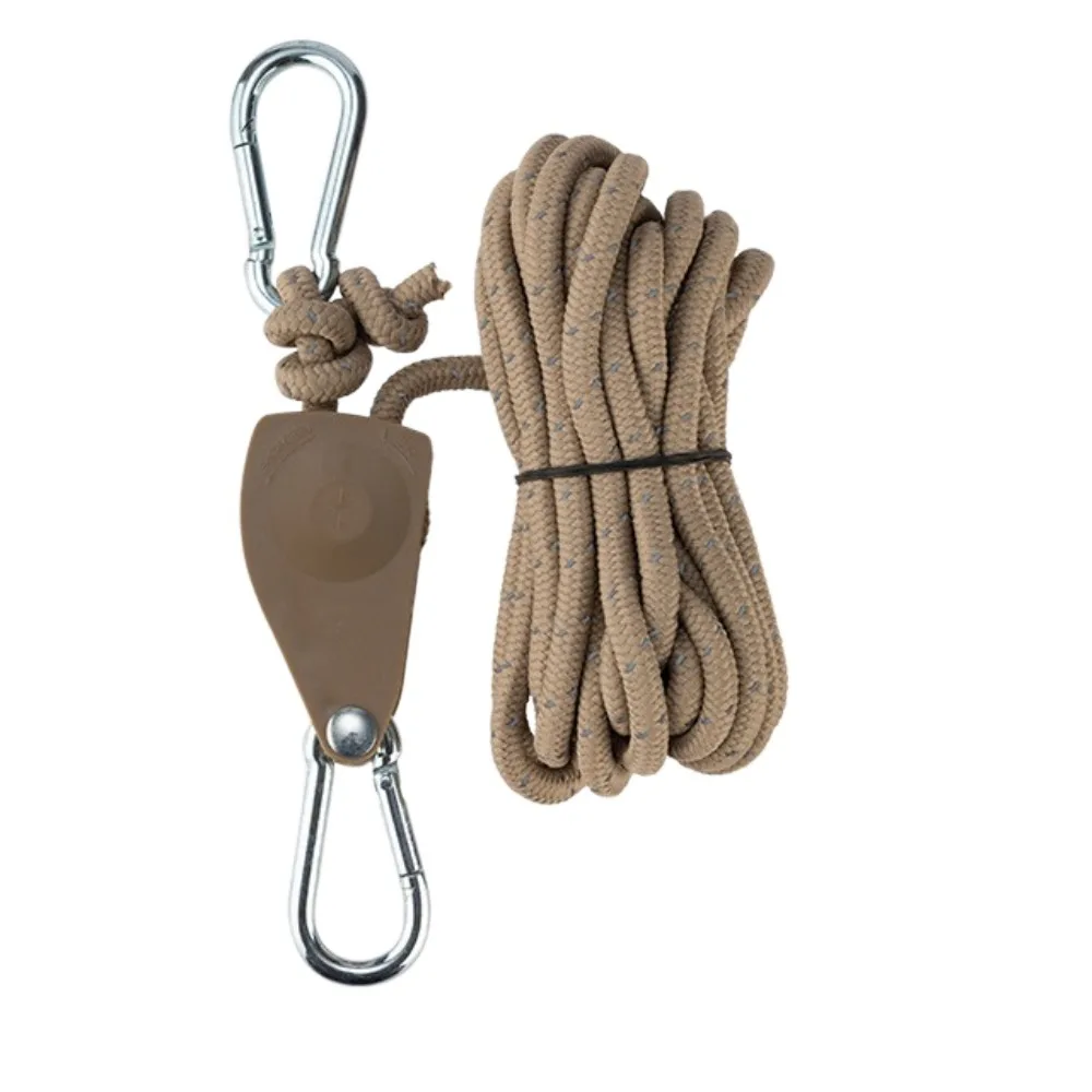 Светоотражающая веревка для палатки пешего туризма 6 мм 5 м ветровая свободно