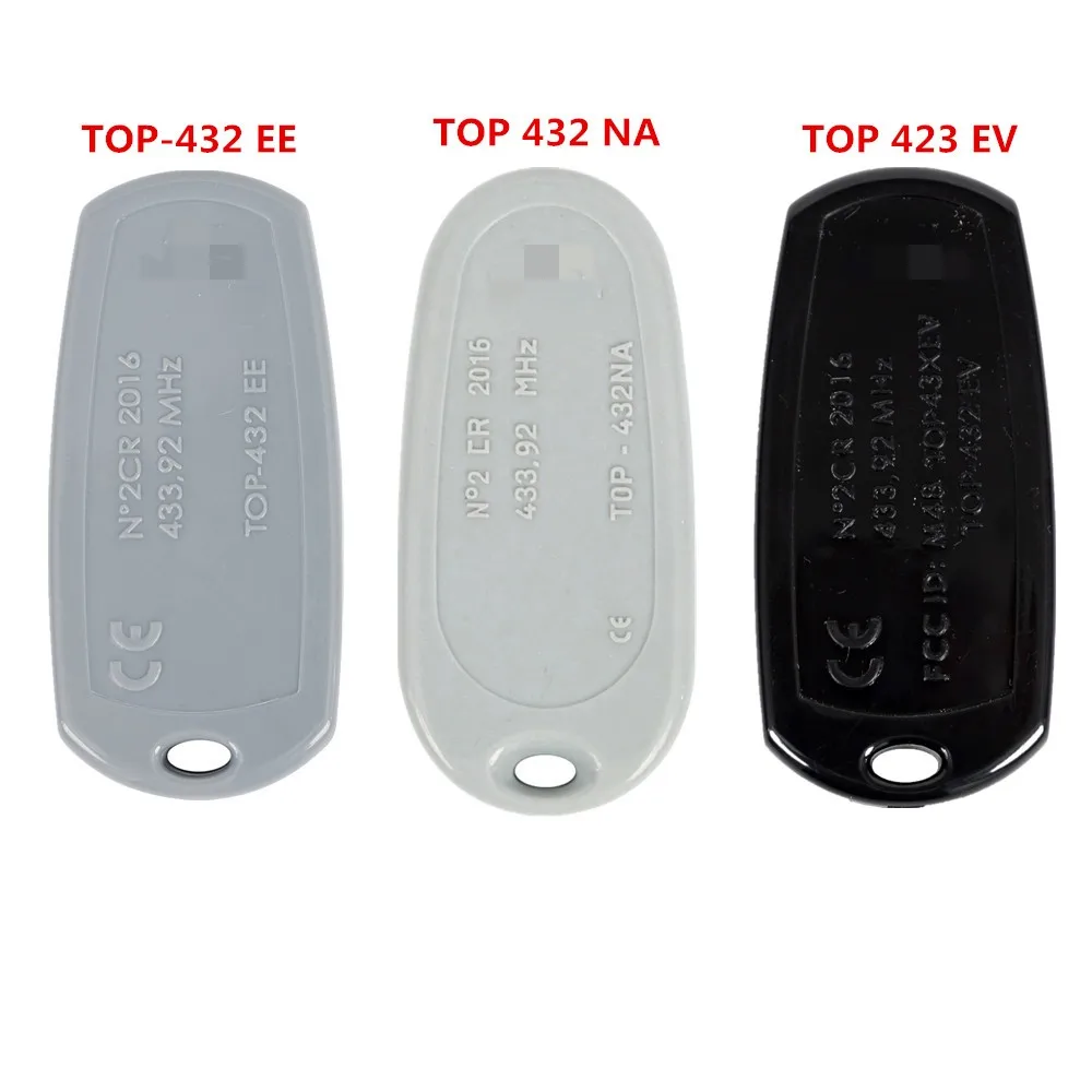 433mhz Wireless Remote Control For Top 432 EV 432NA 432 EE Remote Control Duplicator for Universal Garage Door Cloning