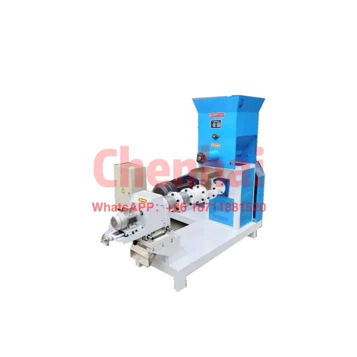 

auto floating fish feed machine pellet feed making machine