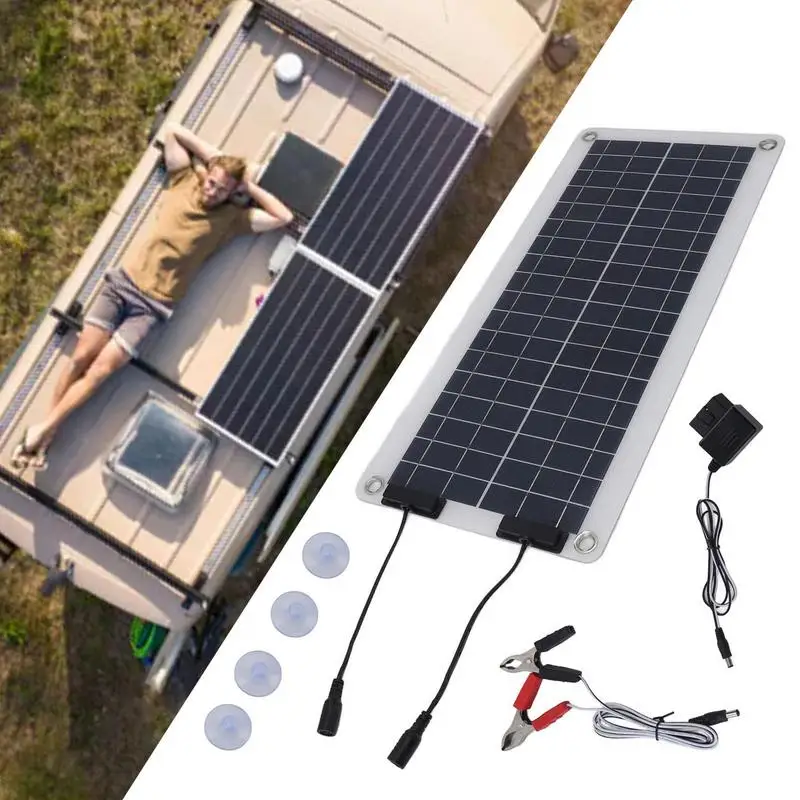 Солнечное автомобильное зарядное устройство 100 Вт для обслуживания трюковой