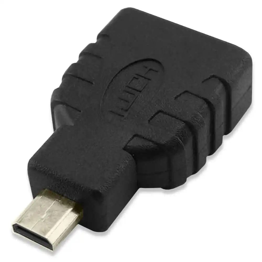 Адаптер HDMI 1 4 мама Micro Тип D папа черный портативный преобразователь видео 3D XHD 4K Full