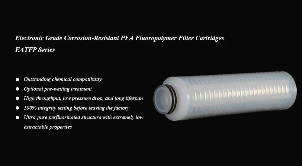 SoluGET 0 05 мкм микрон PFA Фторополимерный фильтрующий картридж для влажной