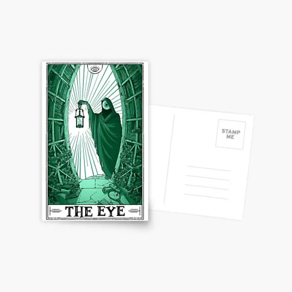 

Светильник лая открытка The Eye Tarotesque, простой подарок, фотооткрытка, стильная печать, жизнь, эстетика, альбом, модная внутренняя открытка, Деко...