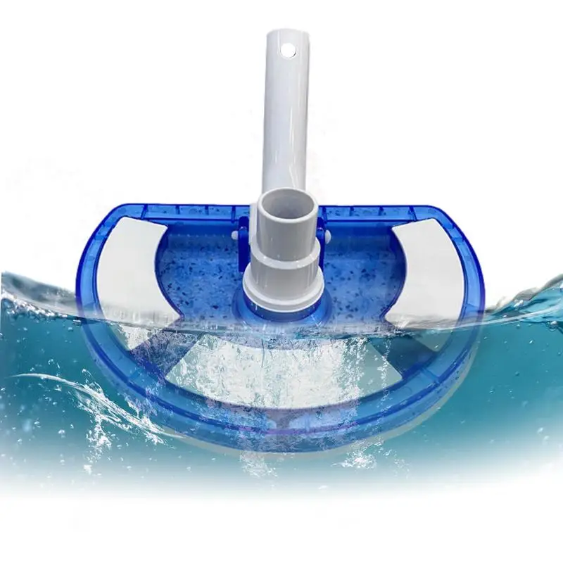 

Manual Cleaning Pool Suction Head Swimming Pool Spa Suction Pool Vacuum Head Brush Cleaner Aboveground Pool Cleaning Tool
