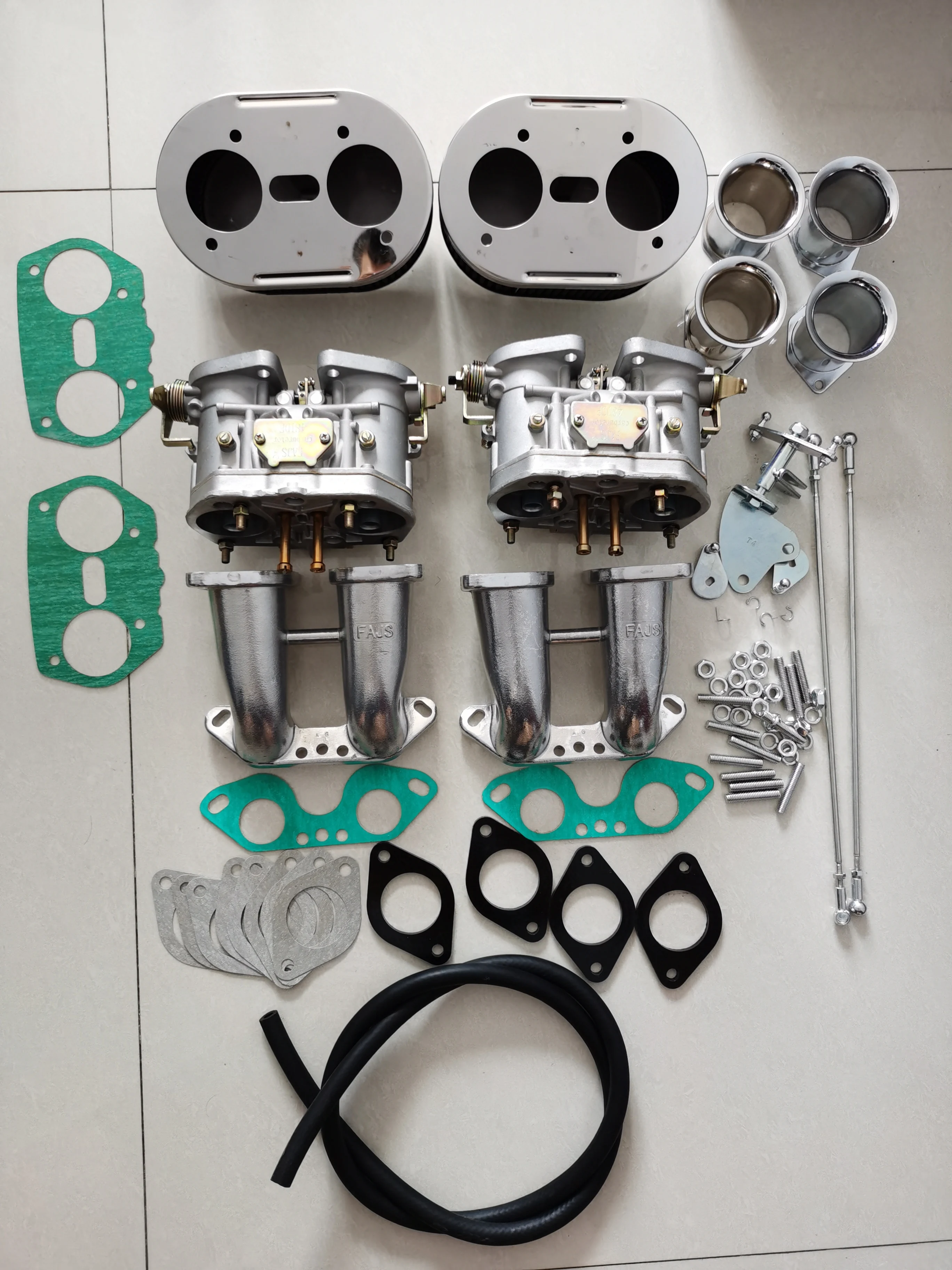 Двойной карбюратор fajs 40IDF для короткого коллектора V W TYPE 4 FAJS HPMX WEBER IDF