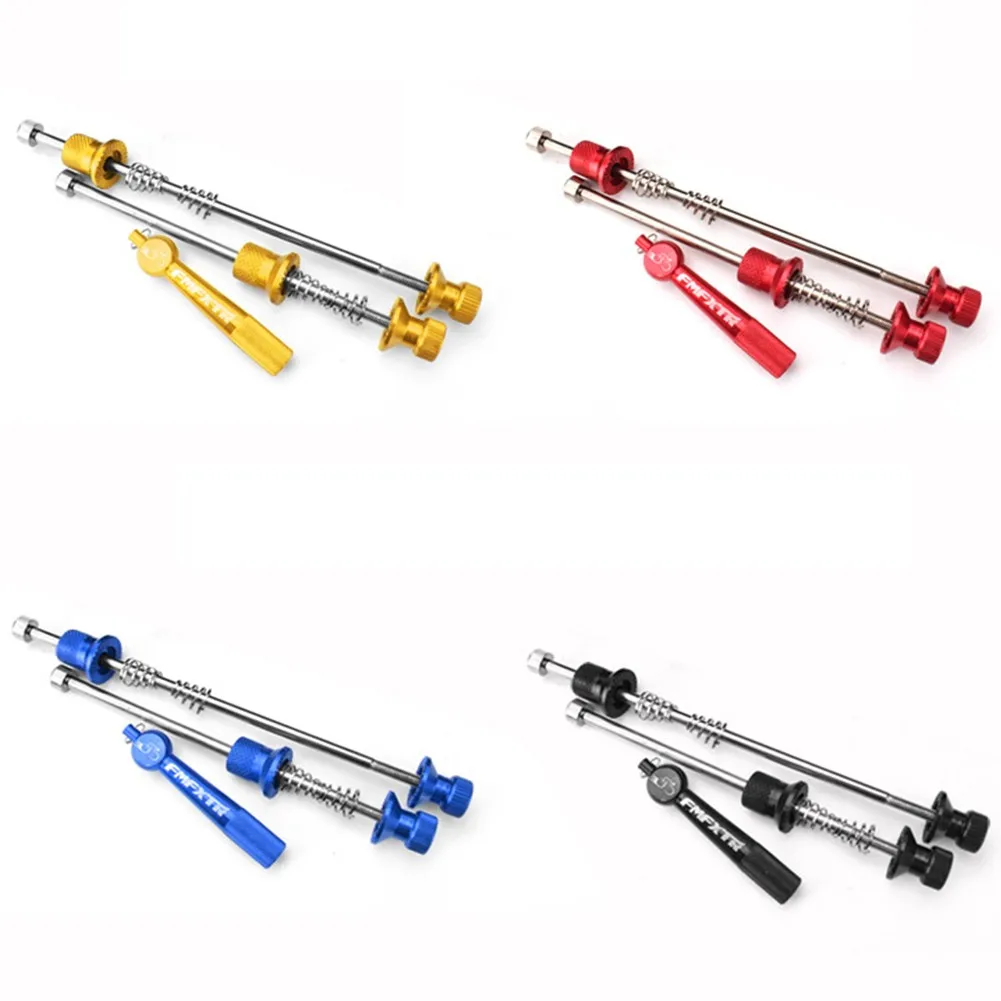 

Road Bike Wheel MTB Quick Release Skewer Locking Security Bicycle Huagu Quick Disassembly Bar Anti-Theft Skewer Set Front Rear
