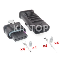 1 set 4 pins car male female docking wire connector 1 1718656 1 1718657 1 automobile wiring terminal socket