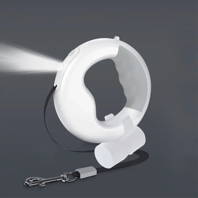 

Автоматический гибкий поводок для собак, Выдвижной LED светильник для больших питомцев, щенков, кошек