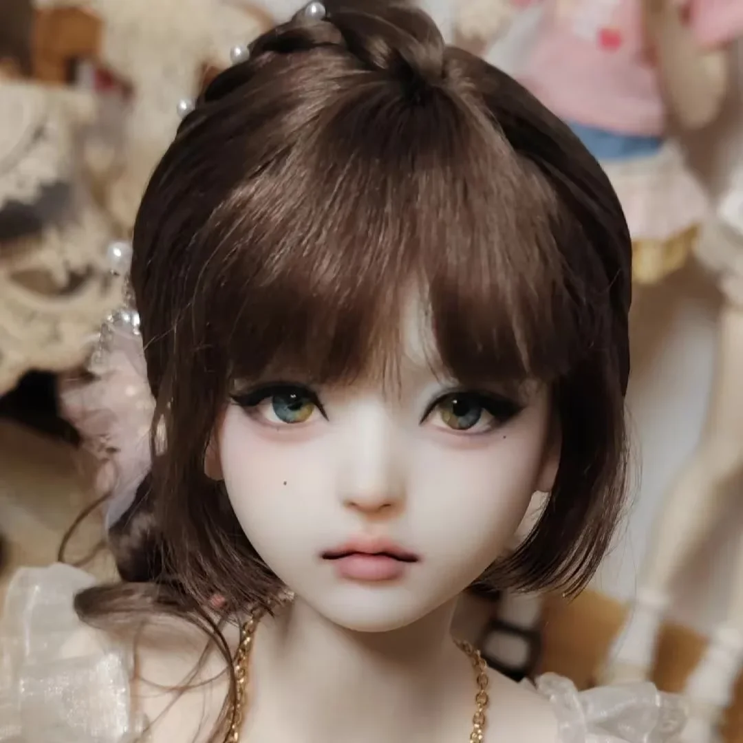 Кукла SD BJD 14 Weimengmeng, голова с темным макияжем, красивая девушка, высококачественная смоляная игрушка, подарок (только голова) (art.: 3920db2ed6cbf) - 3920db2ed6cbf