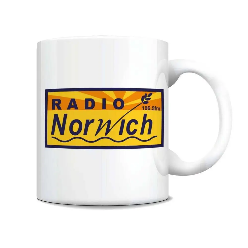 

Radio Norwich Mug - Alan Partridge Radio 106.5Fm Norwich Mug Christmas Gift