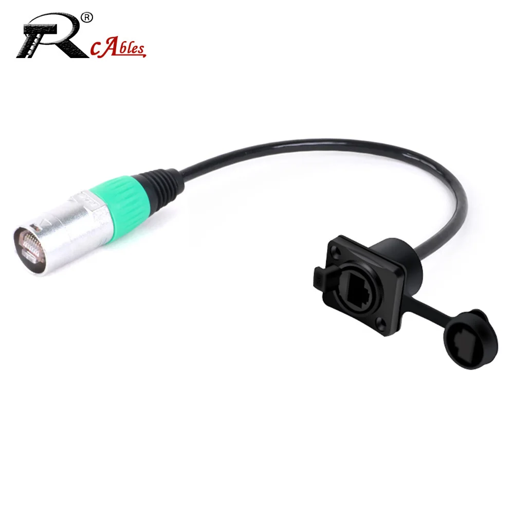 Водонепроницаемый Удлинительный кабель STP RJ45 CAT5 с внутренней и наружной защитой