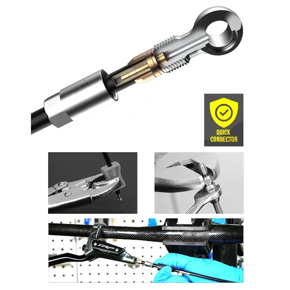 Гидравлический дисковый тормоз для велосипеда SPORTFUNSF комплект коннекторов Mrtal BH90