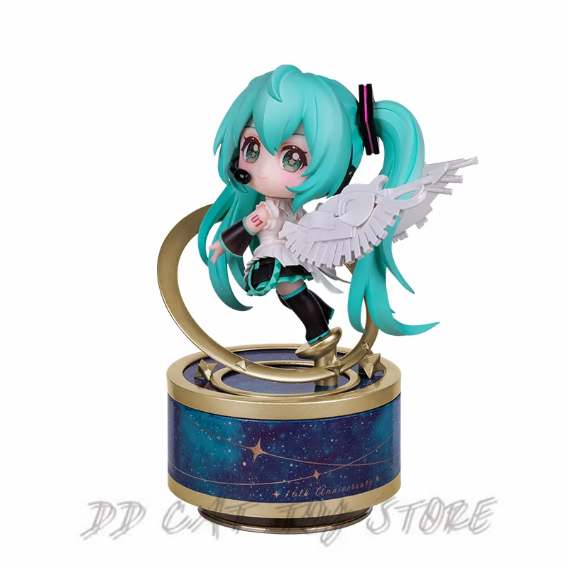 Подлинная Qingcang Hatsune Miku Q Edition руководство по 16-летие аниме периферийные украшения