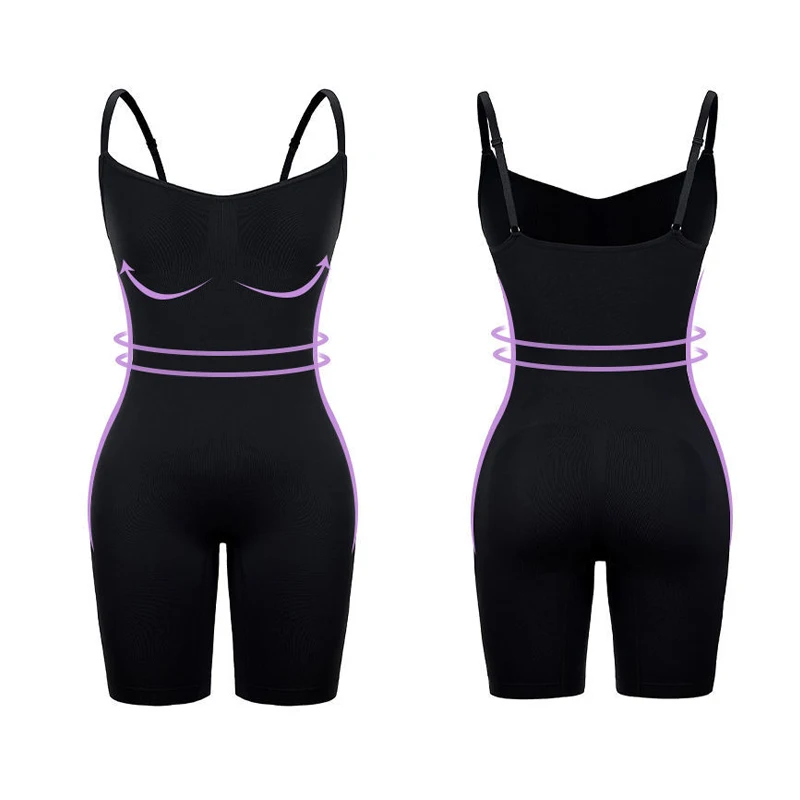Seamless Bodysuit Shapewear Women Tummy Slimming Shapewear Waist Trainer Shapers Crotch Opening Sexy Lingerie Body Shaper