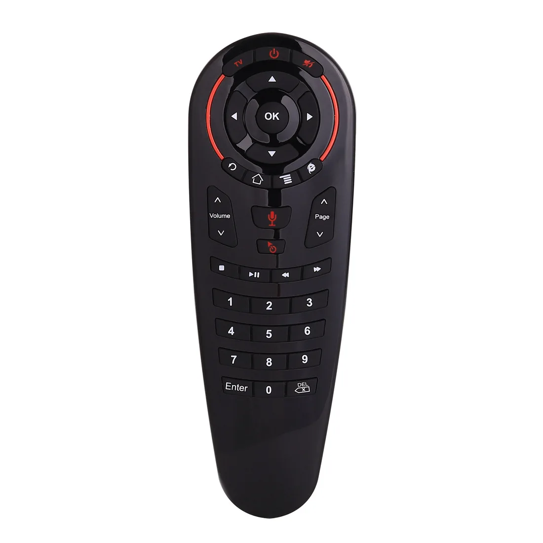 

G30S Smart Remote control 2.4G Wireless Voice Air Mouse 33 keys IR learning Gyroscope Sensing control kit for Game android Tvbox