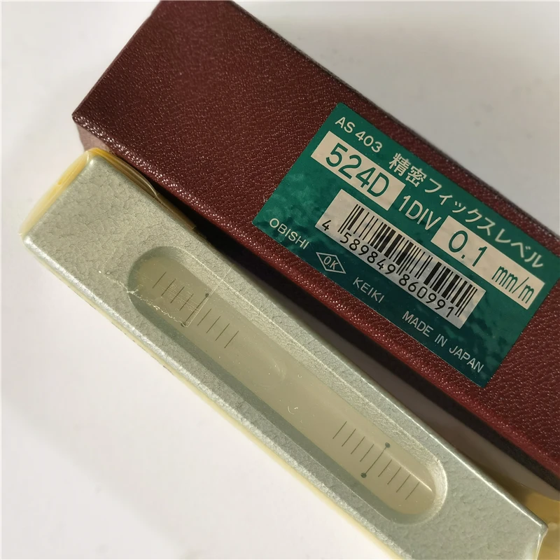 Японский OBISHI Daling level 524D AS401 маленький OK Высокоточный уровень AS403 AS402
