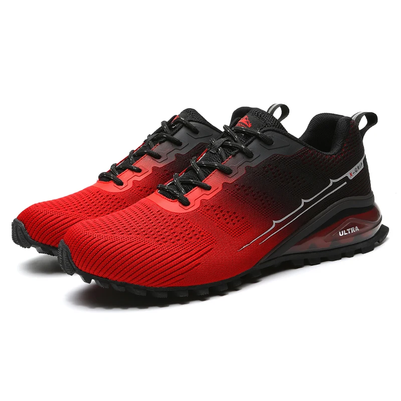 New Breathable Mesh Trailing Running Shoes Men Anti Slip Running Sneakers Outdoor High Quality Walking Footwears Mens Shoes