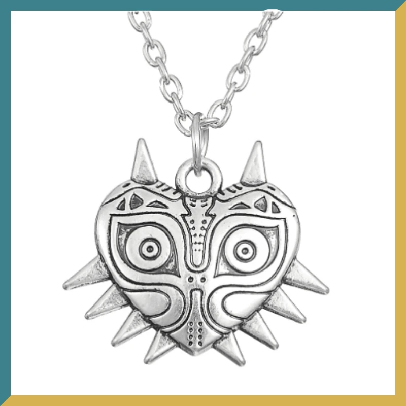 

The Legend of Zelda Kingdom Tears Peripheral Majora Mask Key Chain Pendant Necklace Pendant Figure Ornament Collection Toy Gift