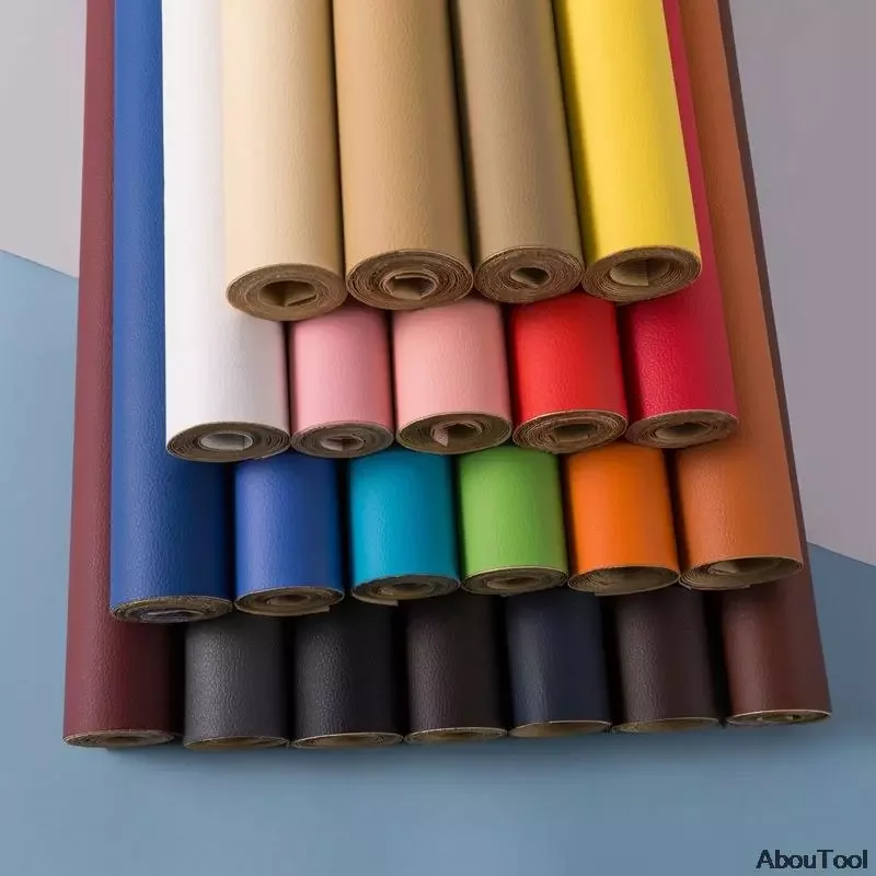 

50X138CM DIY Self Adhesive Leather Self-Adhesive Fix Patch Sofa Repair Subsidies PU Fabric Stickers PU Leather Patches 1PCS