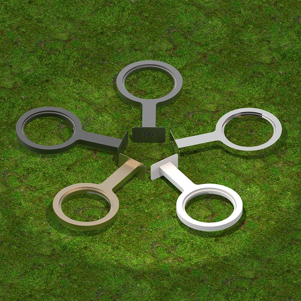 Wanna Okrągły zestaw prysznicowy W ścienny prysznic Głowica filtra Szczotkowane złoto Muzułmański Nowoczesny