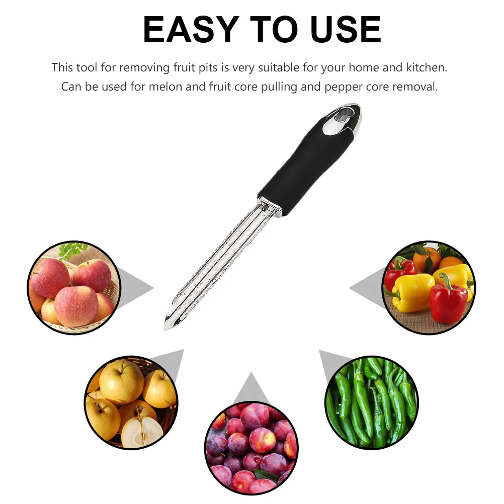 Инструмент для удаления сердечников Инструменты барбекю Насос сердце дыни и