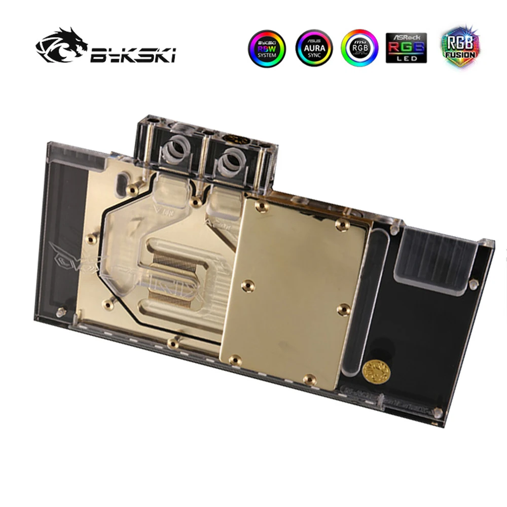 

Блок водяного охлаждения Bykski GPU для ASUS GTX1080TI 1080 1070, VGA, 5 В