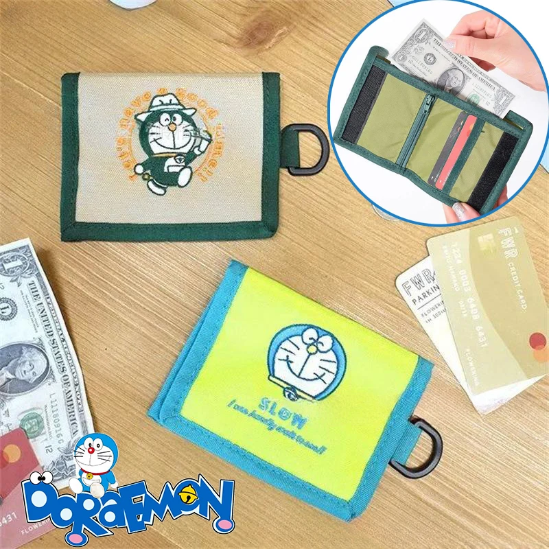 Doraemon кошелек для документов сумка карт портативный монет с героями мультфильмов