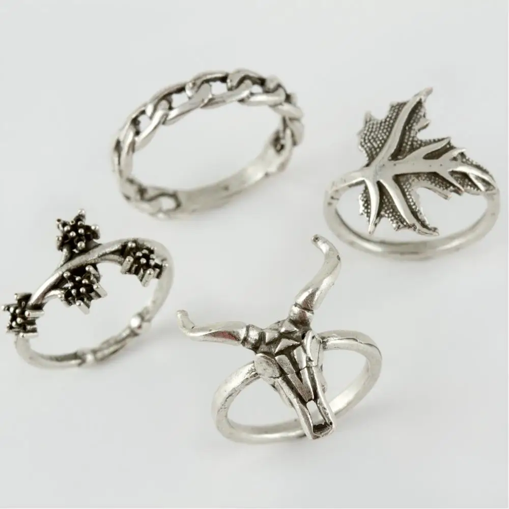 

Karışık Figured Joint Ring 1 PCs