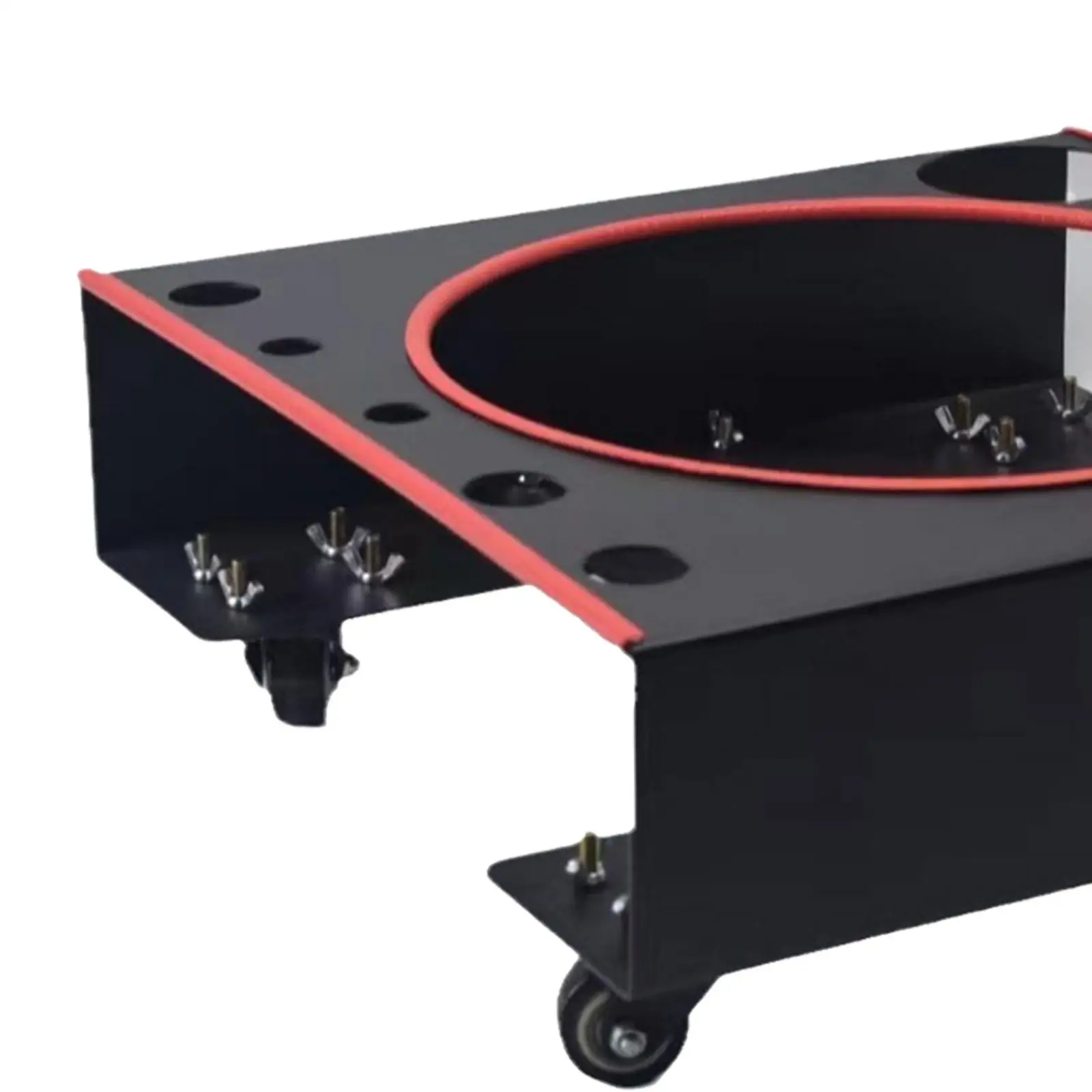 Тележка-ведро с 4 поворотными роликами 15 7x15 7x6 3 дюйма