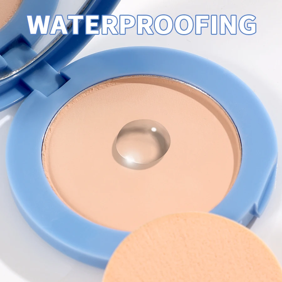 Kirrming Matte Perfection Прессованная пудра Oil Control для лица водостойкая долговечная