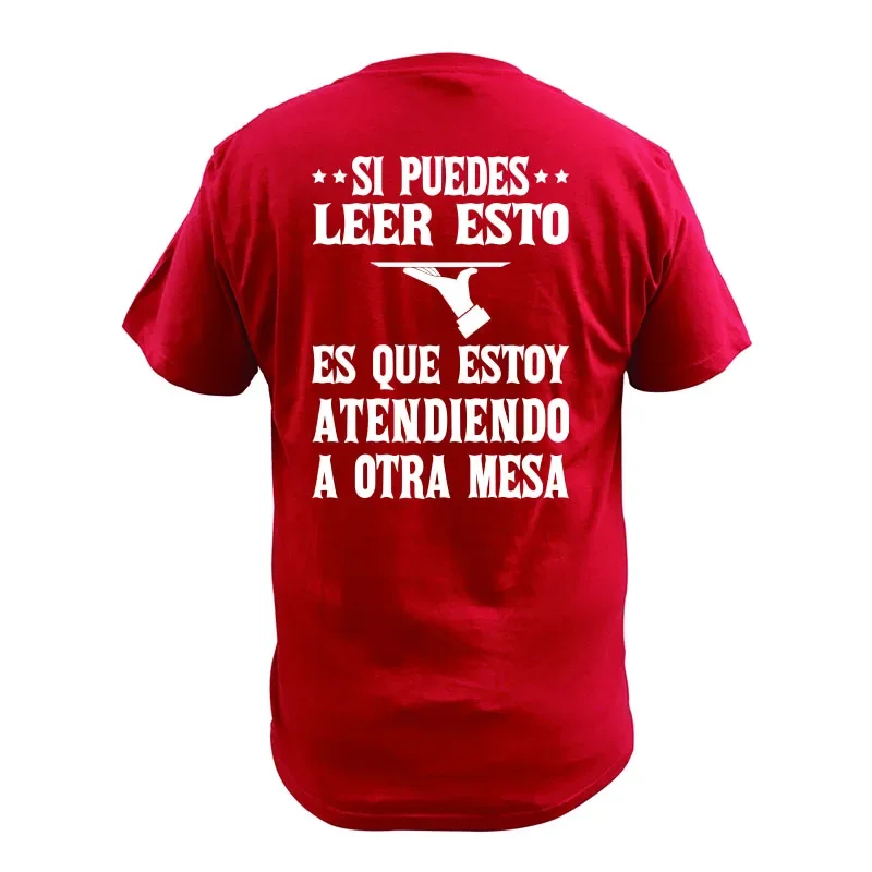Мягкие футболки унисекс с испанским юмором коротким рукавом и круглым вырезом из