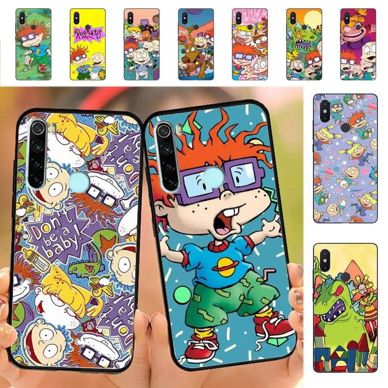 

Cartoon-Rugrat Anime Phone Case for Redmi Note 8 7 9 4 6 pro max T X 5A 3 10 lite pro