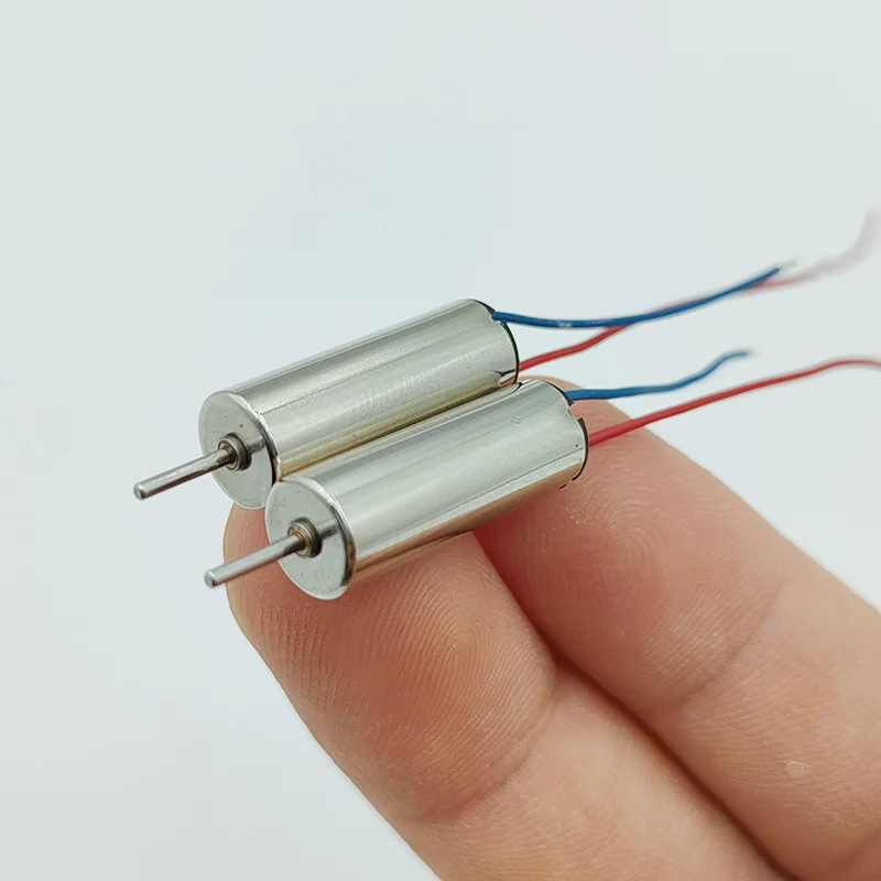 2 шт. 0720 мини 7 мм * 20 двигатель без сердечника 3 В постоянного тока 47000 об/мин