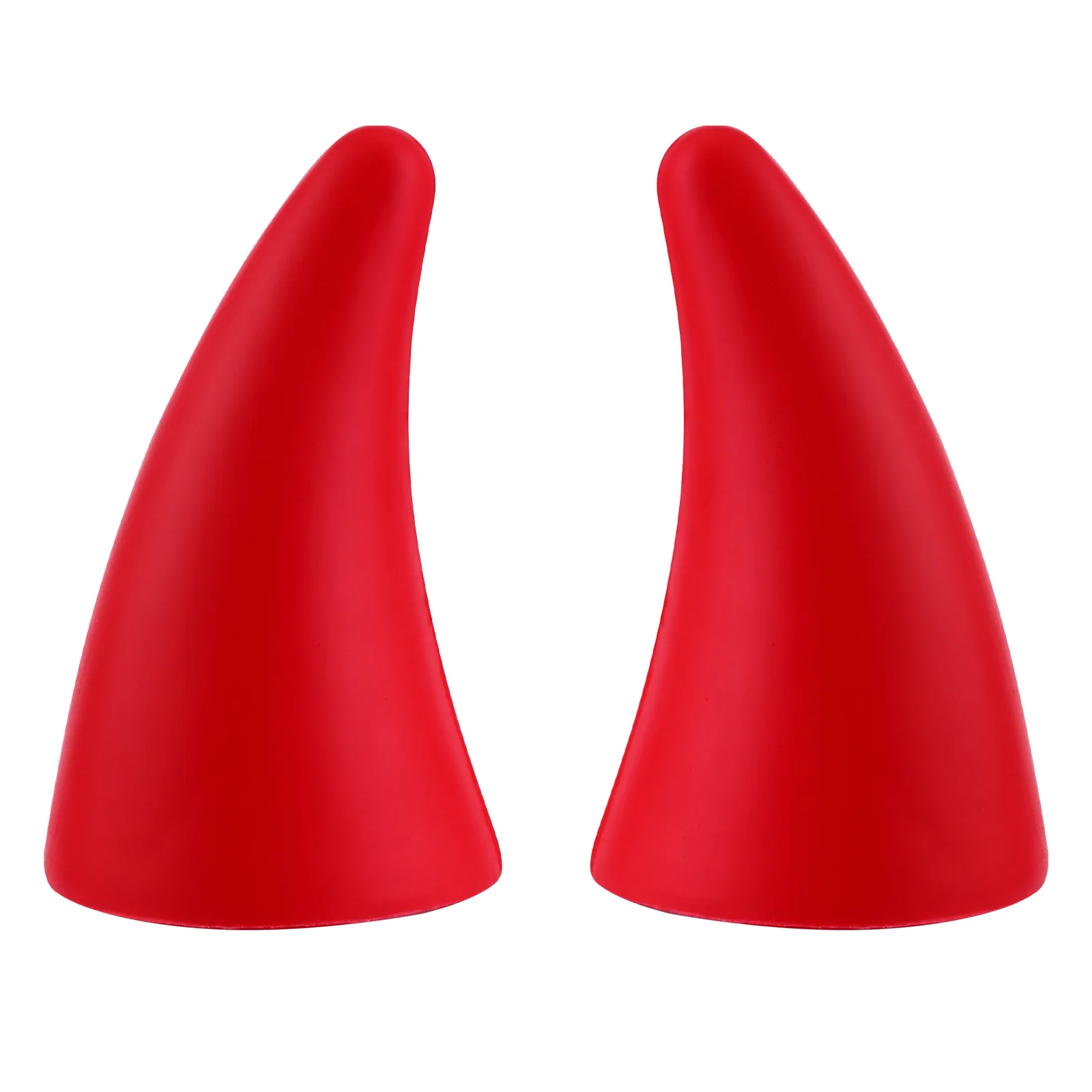 

Наклейка на автомобильный бампер с рожками, защита от столкновений, украшение, 3D наклейка s, автомобильный декор, наклейки для оформления крыши